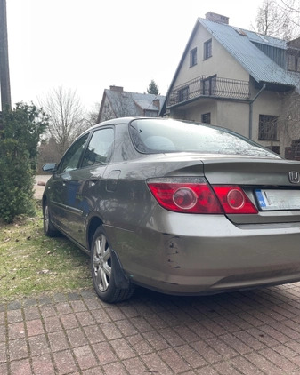 Honda City cena 9000 przebieg: 317440, rok produkcji 2007 z Żychlin małe 137